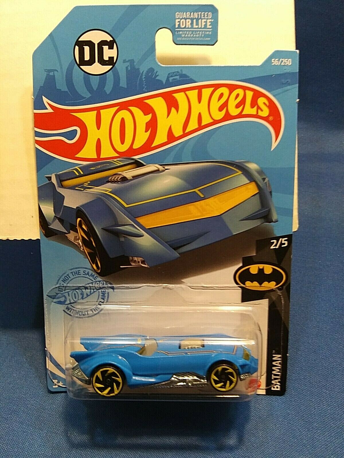 Hot Wheels DC The Batman Batmobile Batman Series #2/5 Blue Die-Cast 1:64 Scale