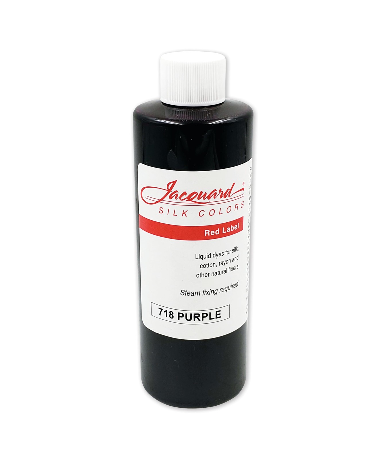 Jacquard Red Silk Dye 250ml Professional Textile Paint for Art Projects Standard