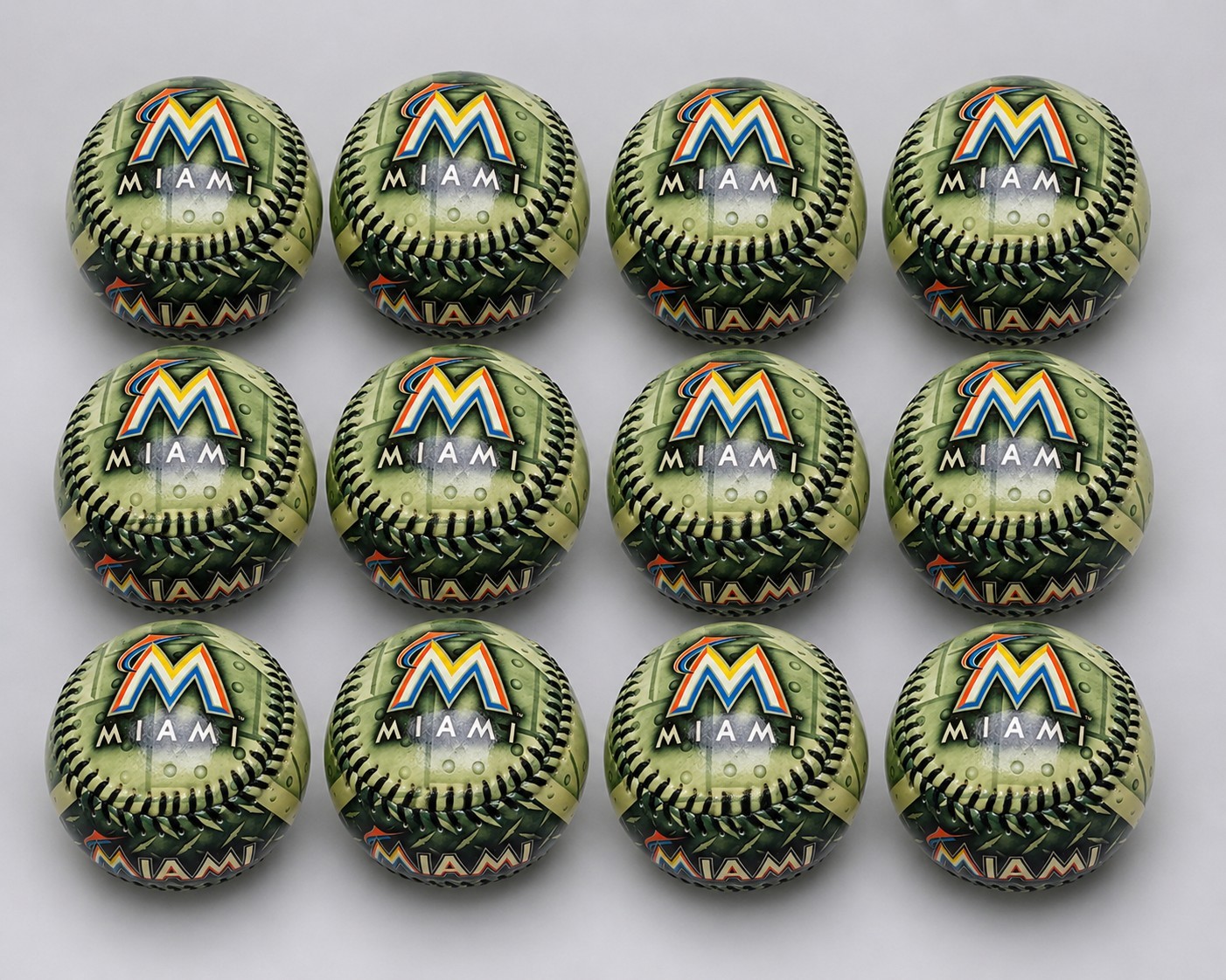 Miami Marlins Collectible Souvenir Baseball Ball Lot of 12