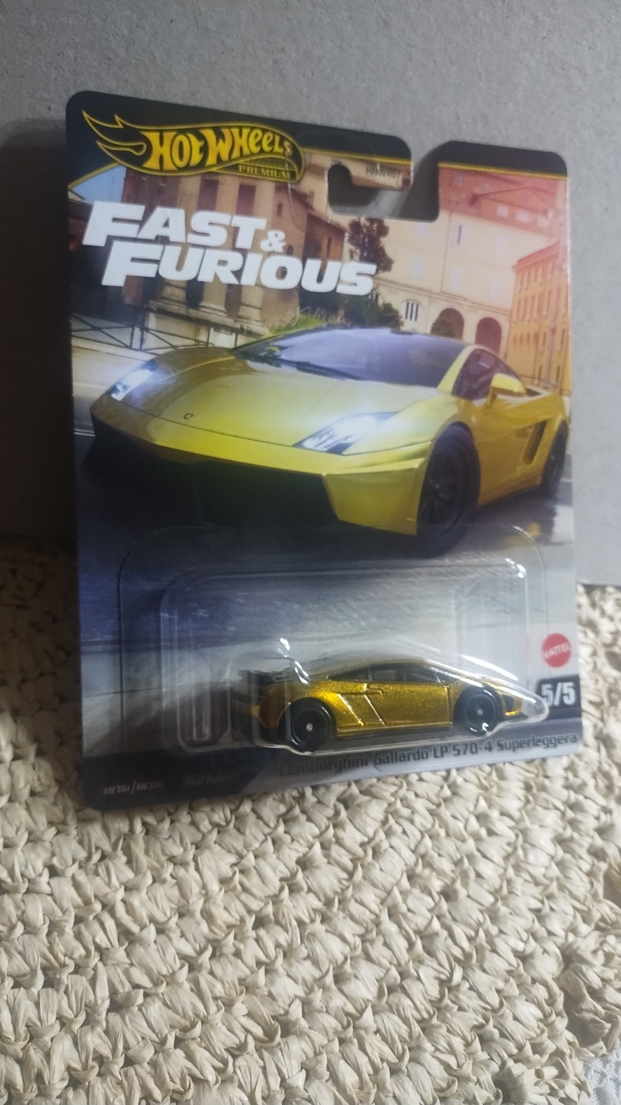 2025 HW PREMIUM FAST & FURIOUS LAMBORGHINI GALLARDO LP 570-4 SUPERLEGGERA MATTEL