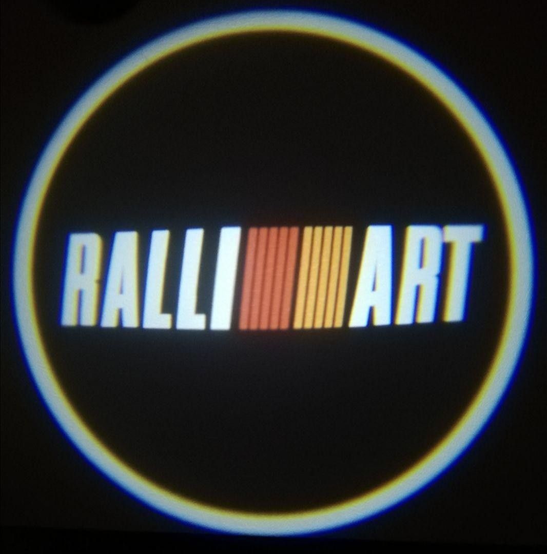 RALLIART door light Mitsubishi Lancer Galant Colt FTO