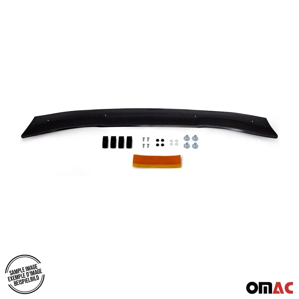OMAC Front Bug Shield Hood Deflector Guard for Kia Soul 2014-2019 Black Smoke