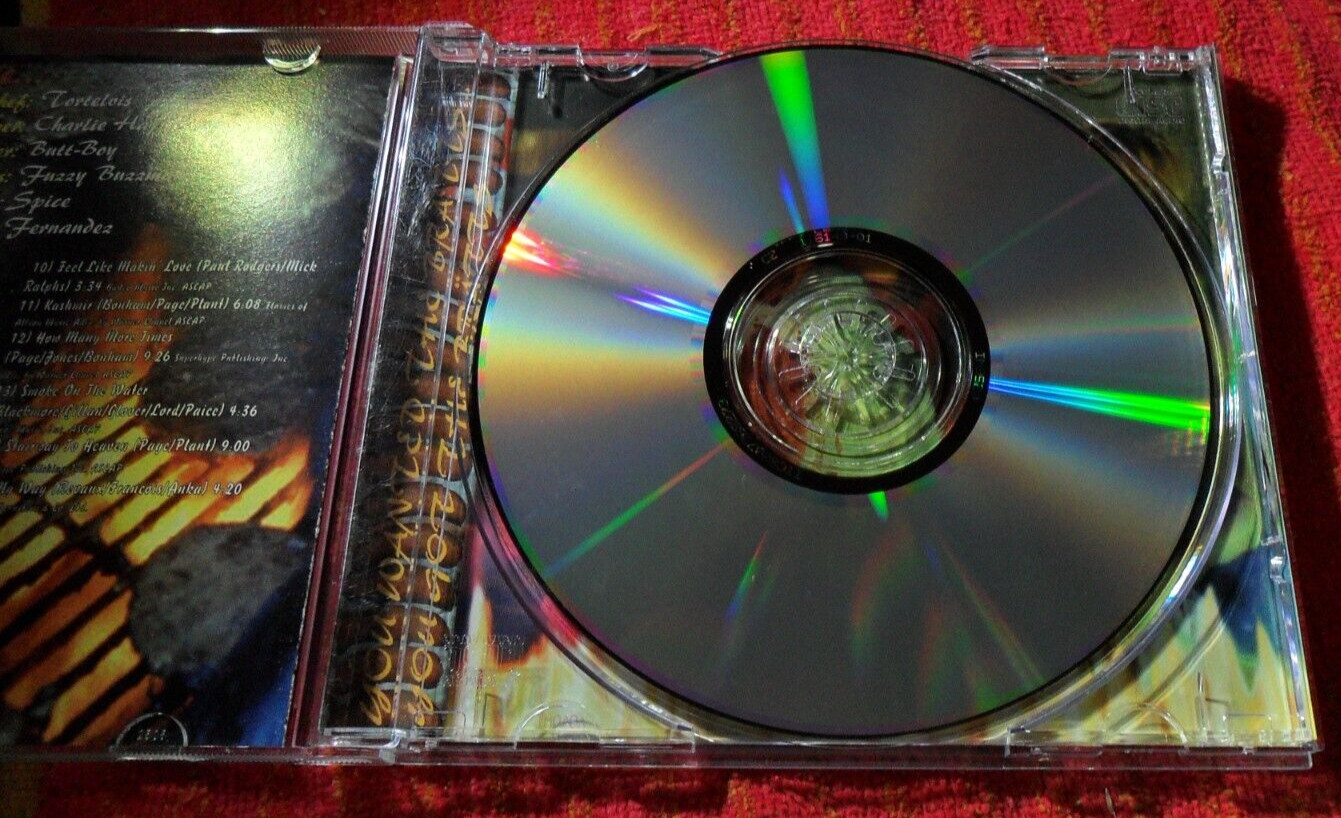 DREAD ZEPPELIN LIVE FRONT YARD BBQ ~ VERY RARE ORIGINAL CASH COW 1995 CD LED
