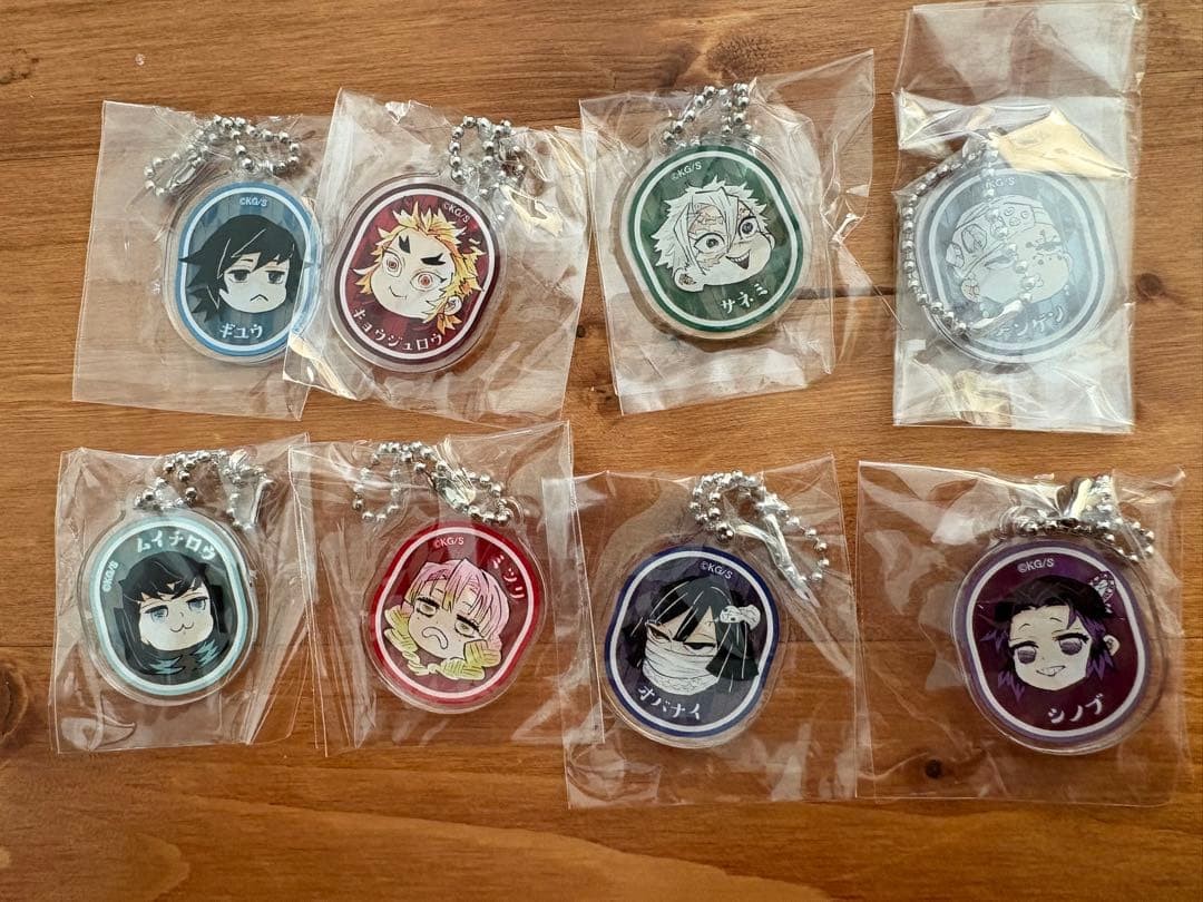 Demon Slayer Kimetsu no Yaiba Acrylic Charm Semi-Complete Set (No Sanemi)