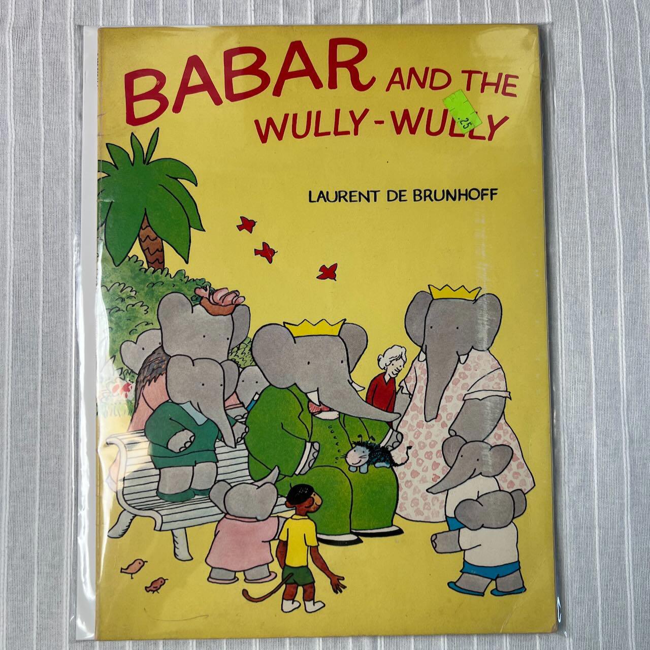 Babar and the Wully-Wully Paperback 1975 First Edition Print RARE