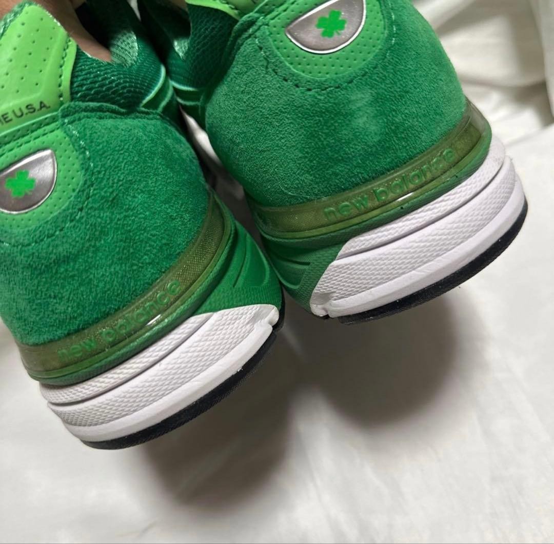 Made in USA M990NG4 New 30cm Green 990v4 St. Patrick’s Day Quatrefoil