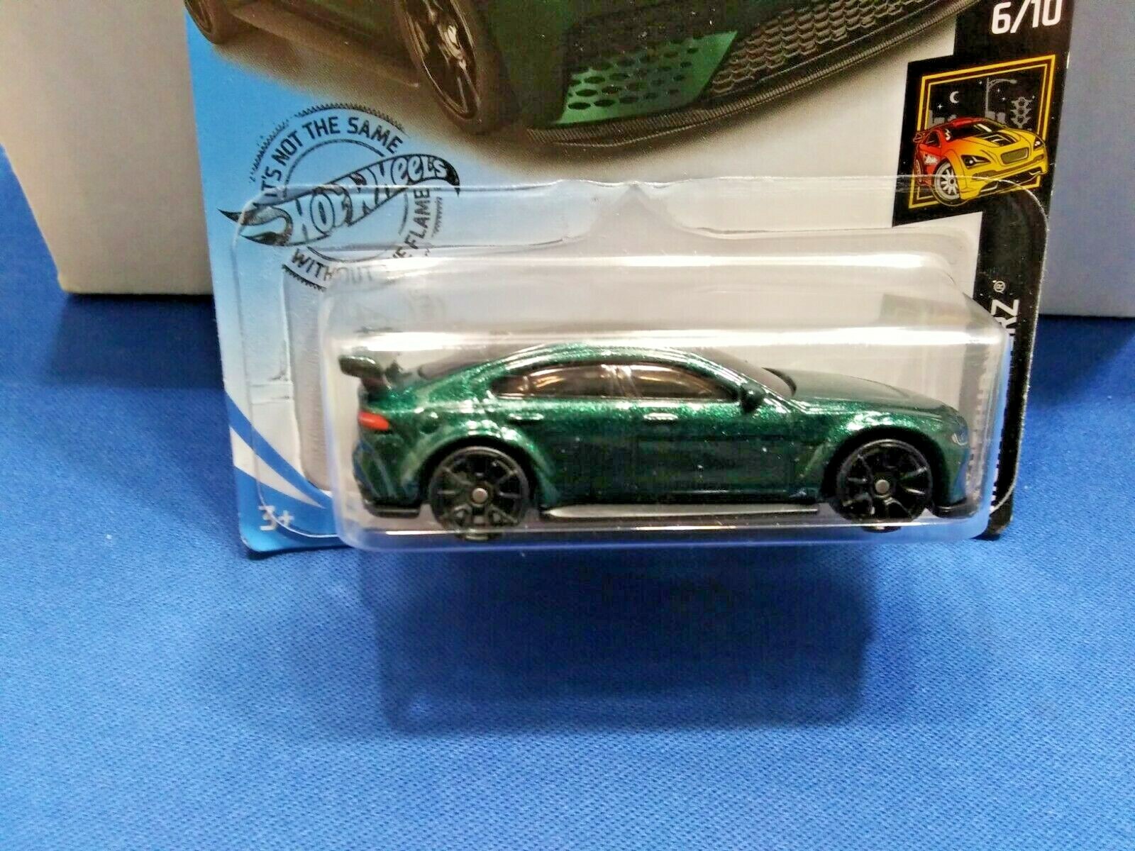 HOT WHEELS JAGUAR XE SV PROJECT 8 NIGHTBURNERZ #6/10 GREEN DIECAST 1:64 SCALE