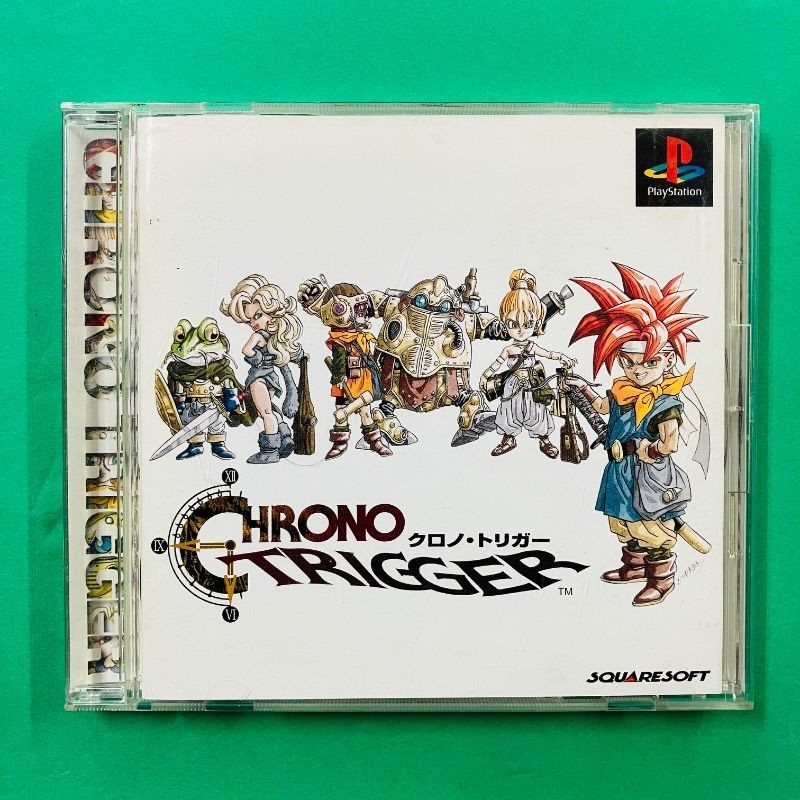 [With obi] [Case and instruction manual included] PS1 Chrono Trigger Squaresoft