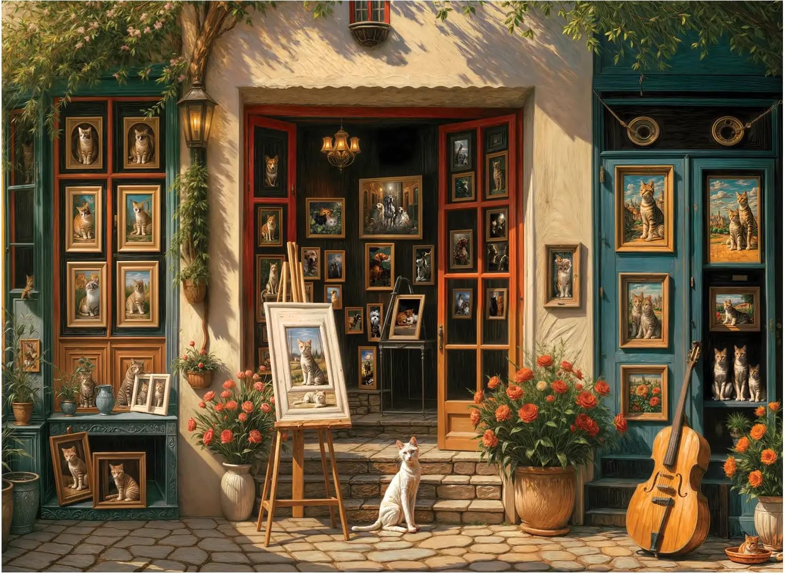 Anatolian Puzzle -Cat Gallery, 1000 Piece Puzzle, #1200