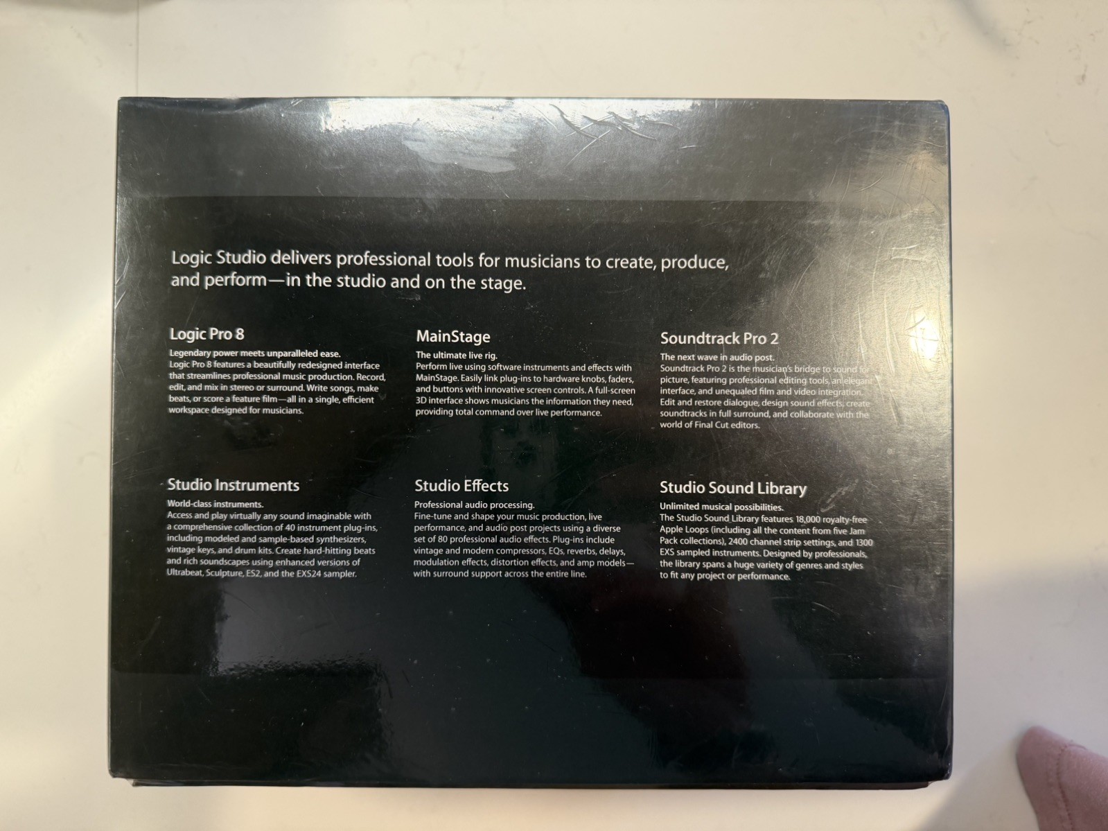 Apple Factory-Sealed Logic Studio 8 Software Upgrade