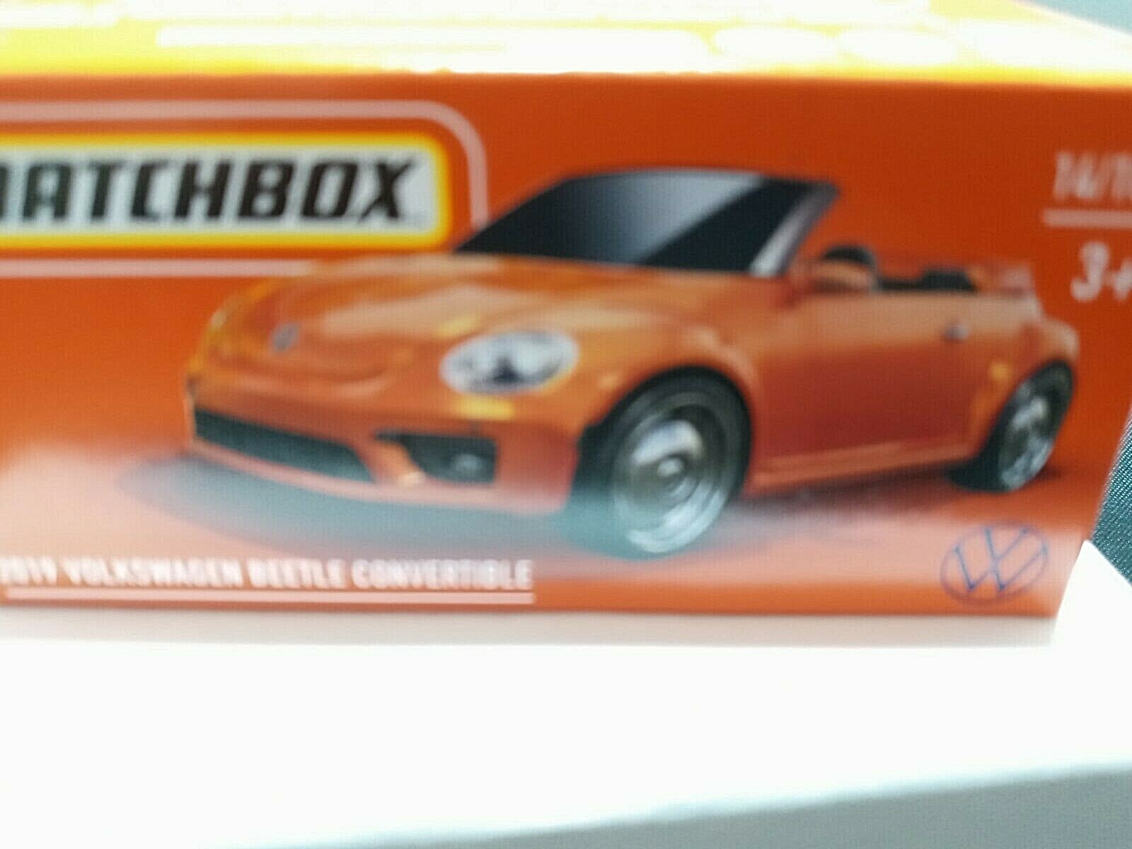 2022 Matchbox Power Grabs 2019 Beetle Convertible Boxed Diecast New Release