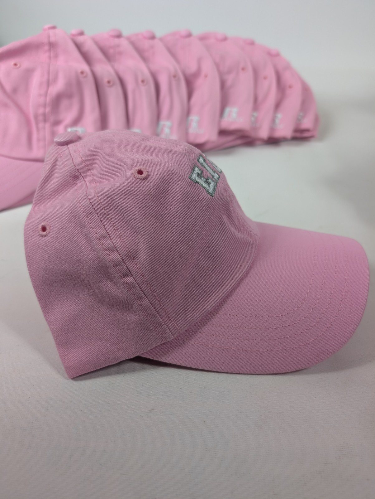 Wholesale Lot 11 Hats Russell E.I.U. Adjustable Strap Vintage Mid 2000’s New