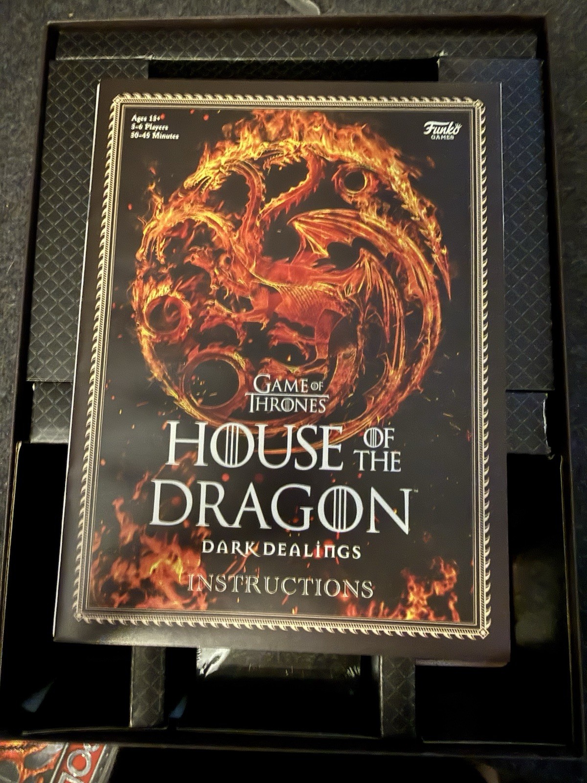 5- Game of Thrones & House of The Dragon Board Games Collection Complete Lot
