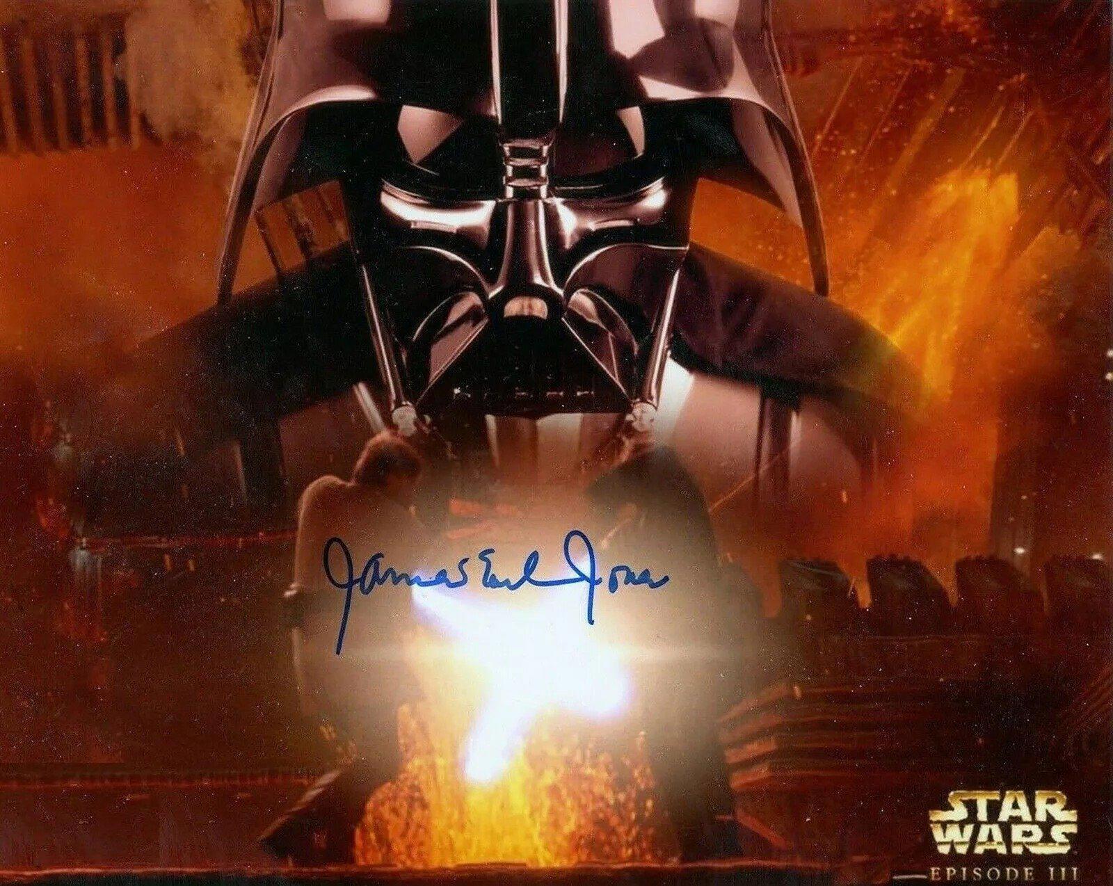 James Earl Jones Star Wars SIGNED reprint 11×14 Poster Darth Vader Autograph RP