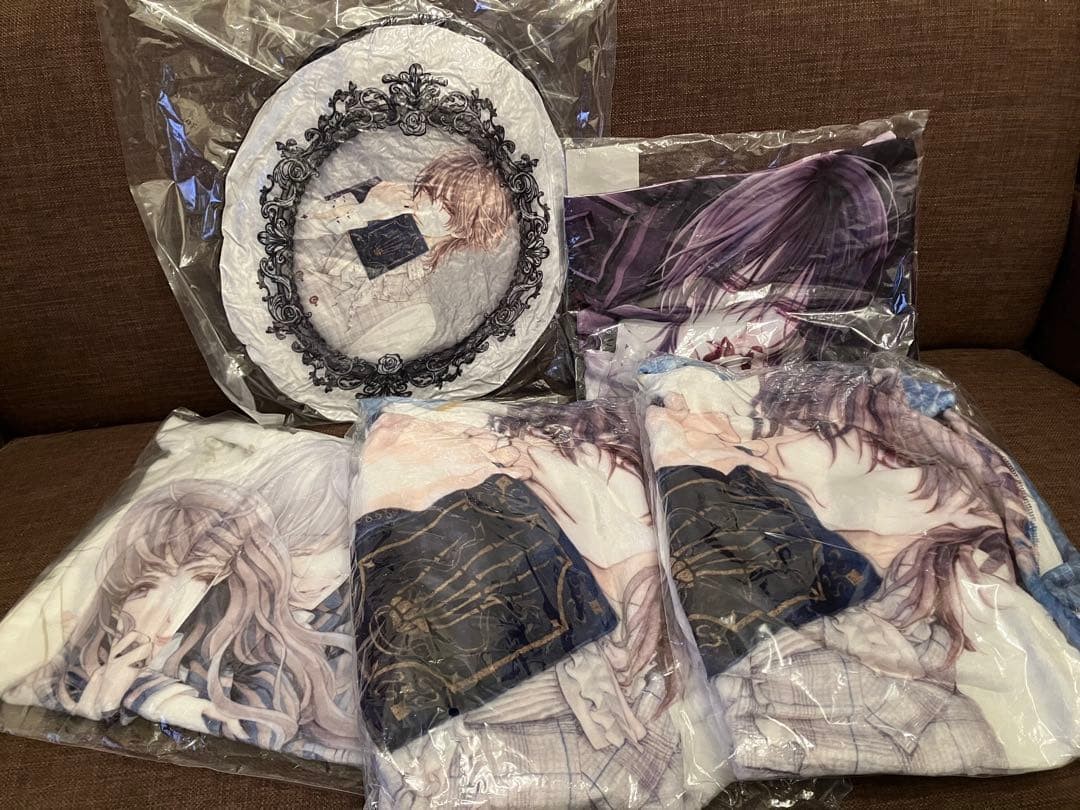 Vampire Knight 25th Anniv. Goods Set 31 Items Acrylic Hangers Cushion Blanket U