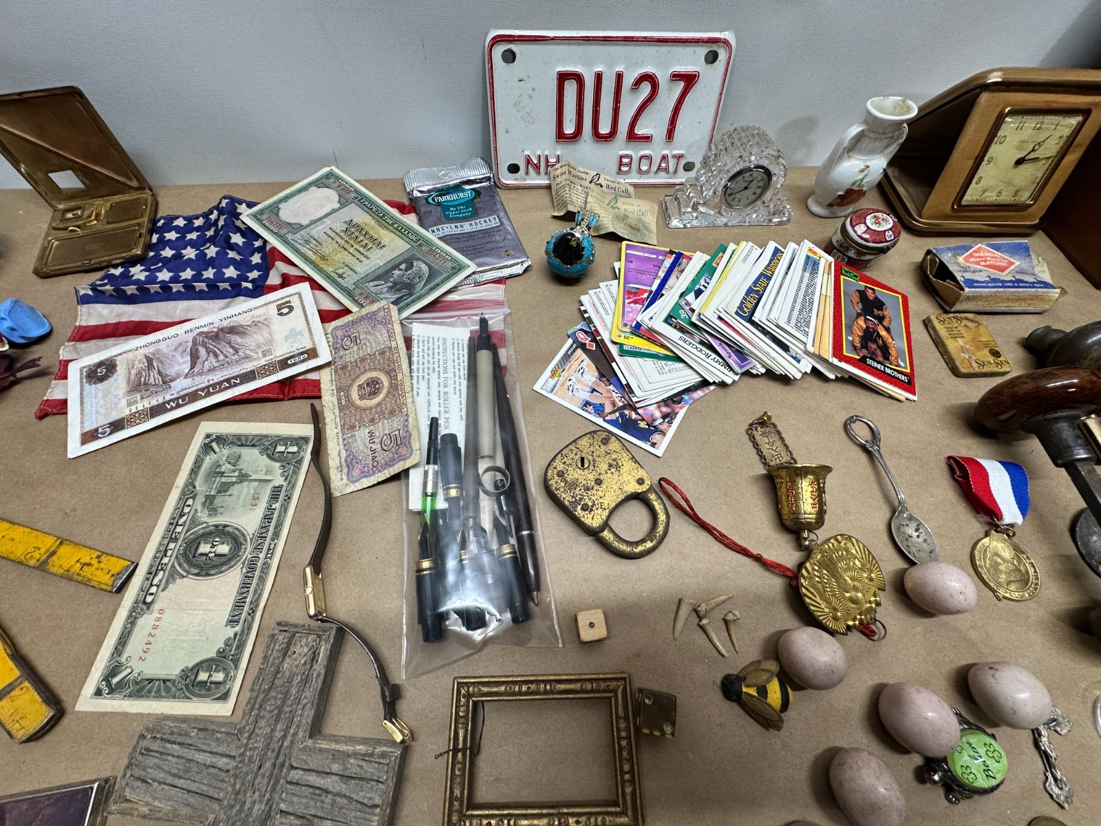 Junk Drawer Lot #2 – Random Antique Vintage Smalls – Keys, Jewelry, Boxes, Money