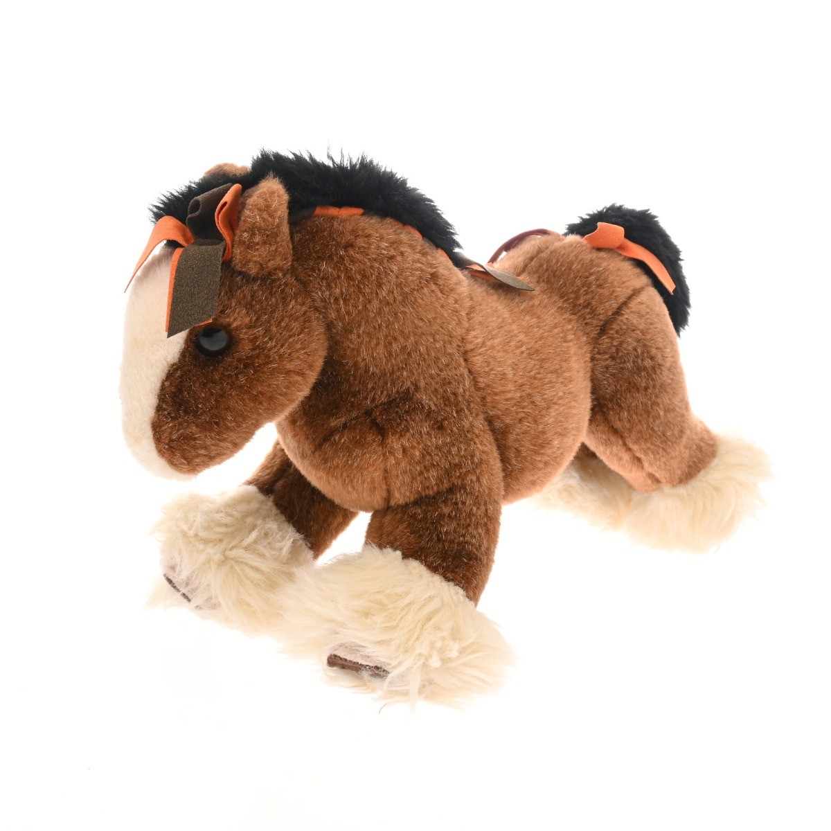 HERMES Hermie PM Plush Toy Brown unisex object