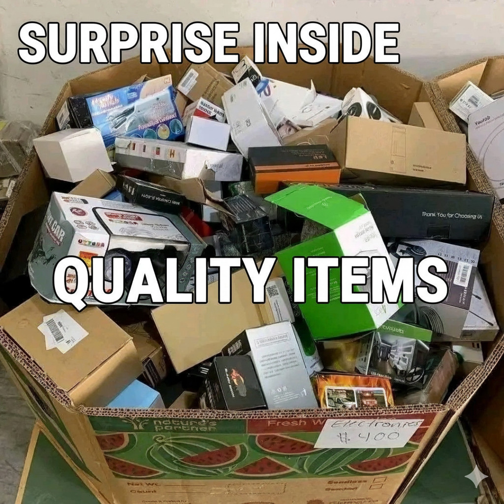 Random Retail Mix Lot – Overstock & Shelf Pulled / Resale Bundle