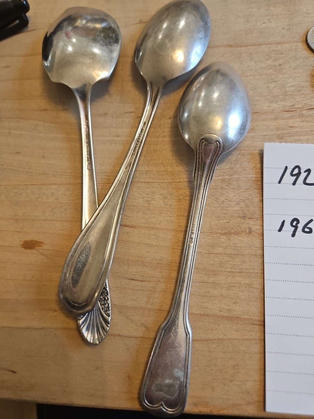 silver plated flatware. Foreign Coins Some Has Silver Content