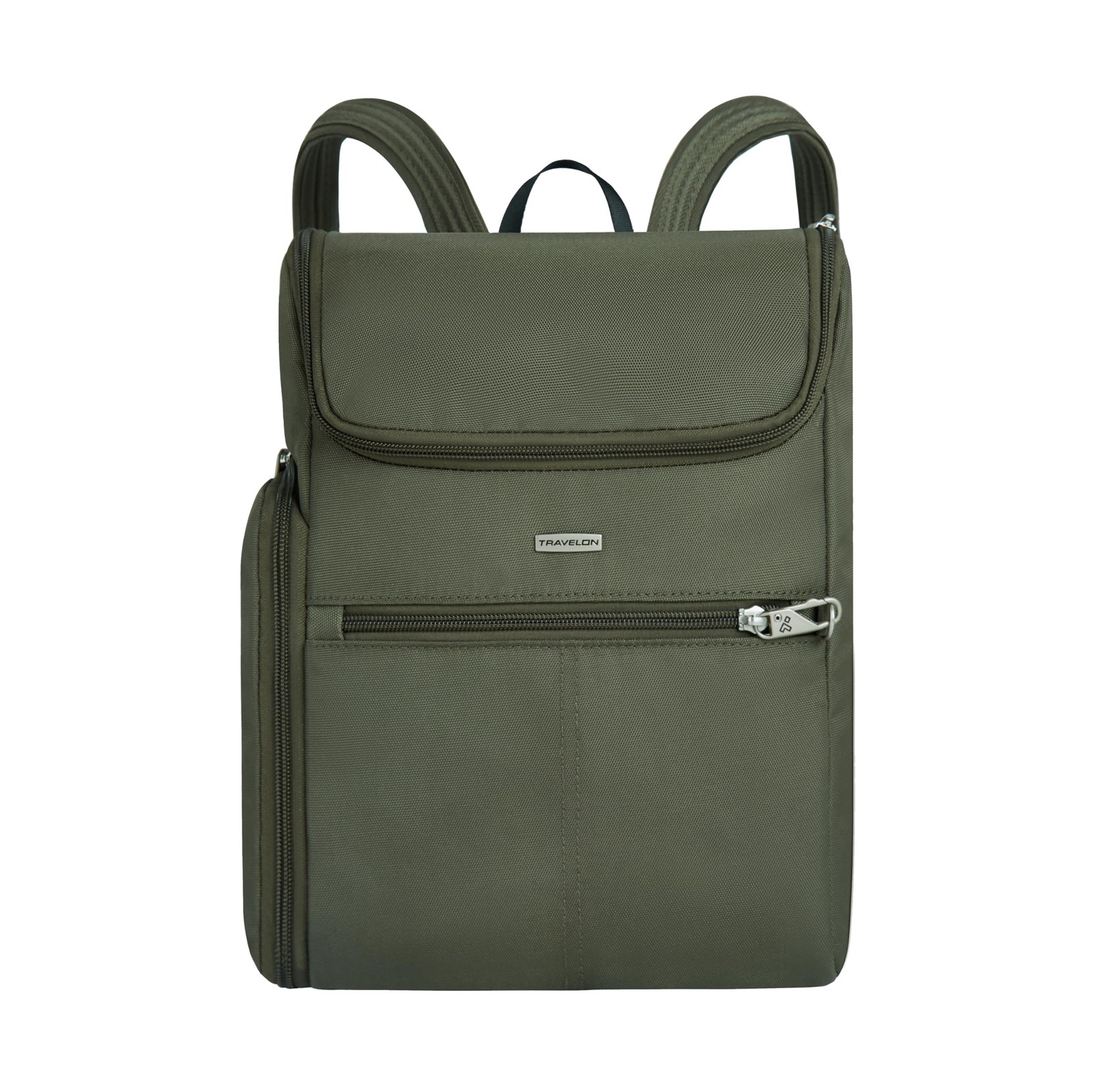Travelon Classic Anti-Theft Small Convertible Backpack, Green, One Size
