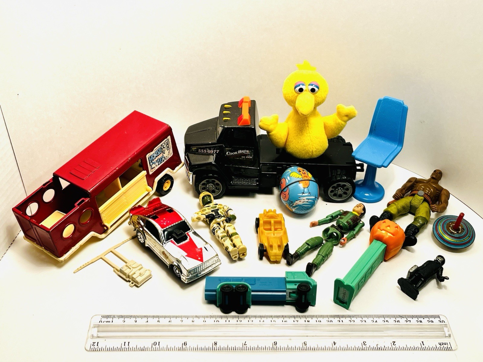 Vintage JUNK DRAWER Assorted Lot Vintage Toys Buddy L Antique Cars Action Figure