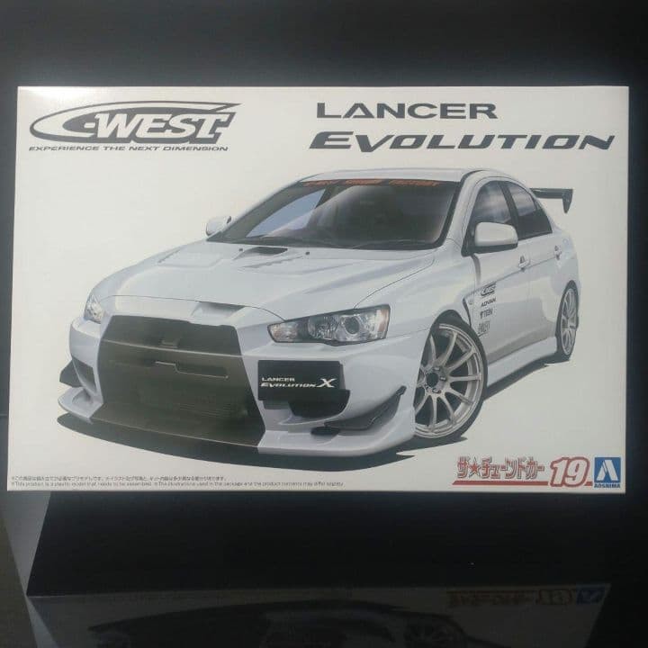 Aoshima Tuned Car C-WEST CZ4A Lancer Evolution X