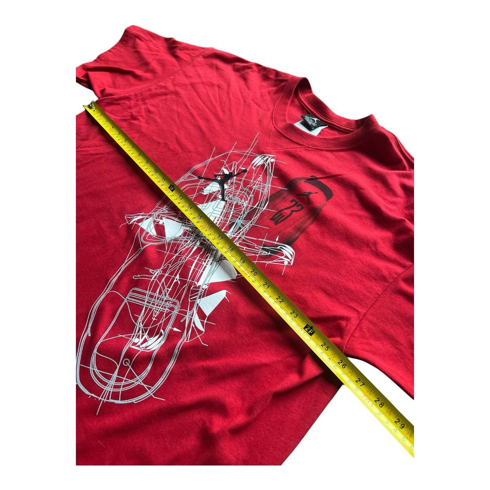 Nike Jordan Jumpman 2005 Red Graphic T-Shirt XXL NWT Vintage Sneaker Tee Rare