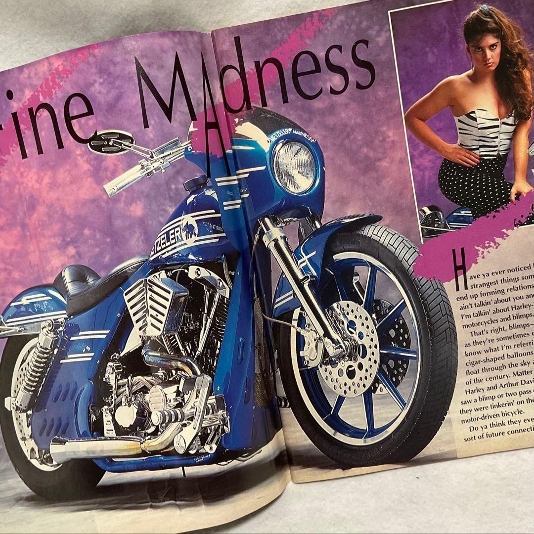 Vintage motorcycle magazine Easyriders May 1991 issue Harley custom rare