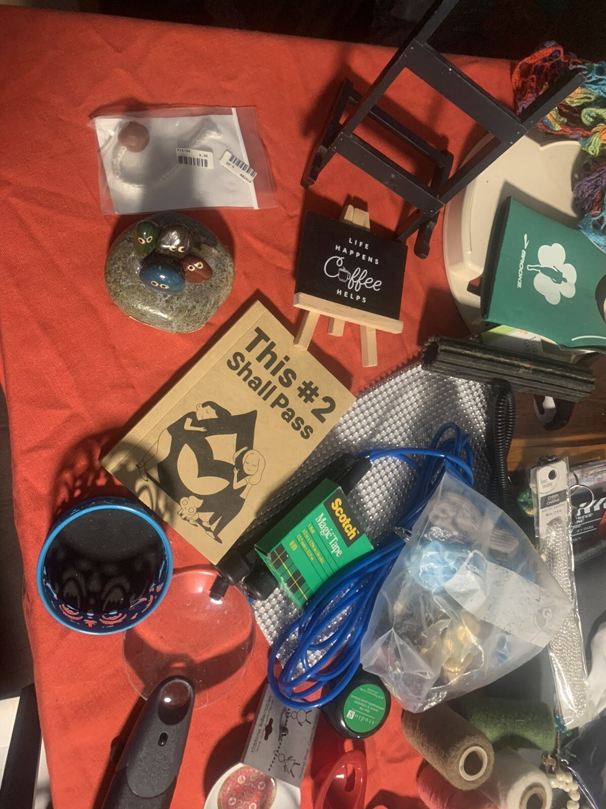 Junk Drawer Clean Out Box- Super Random – All Items Pictured – 12 Lbs 3 Oz-#3142