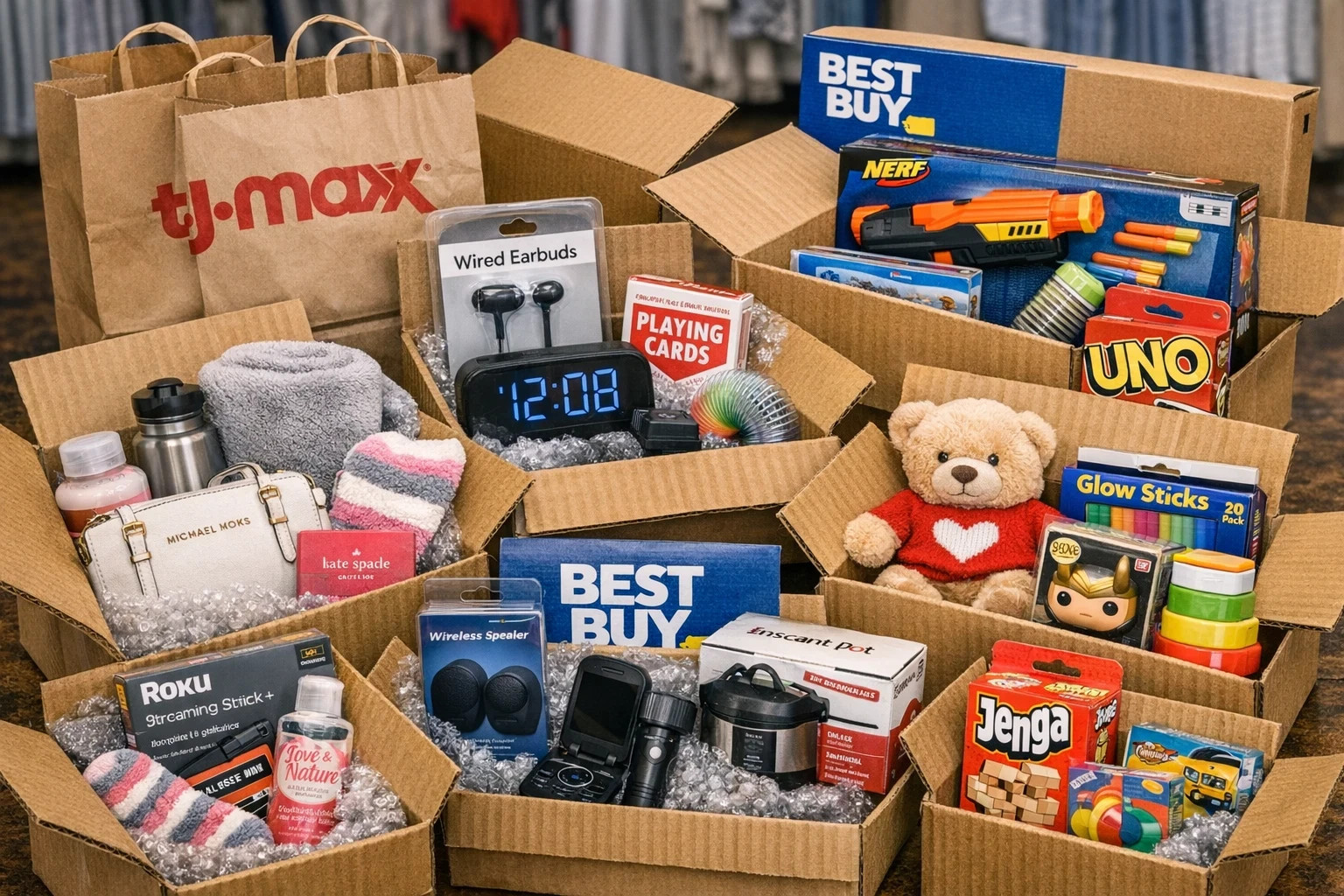 Medium Premium Liquidation Box Random New Items Top US Reseller Mixed inventory