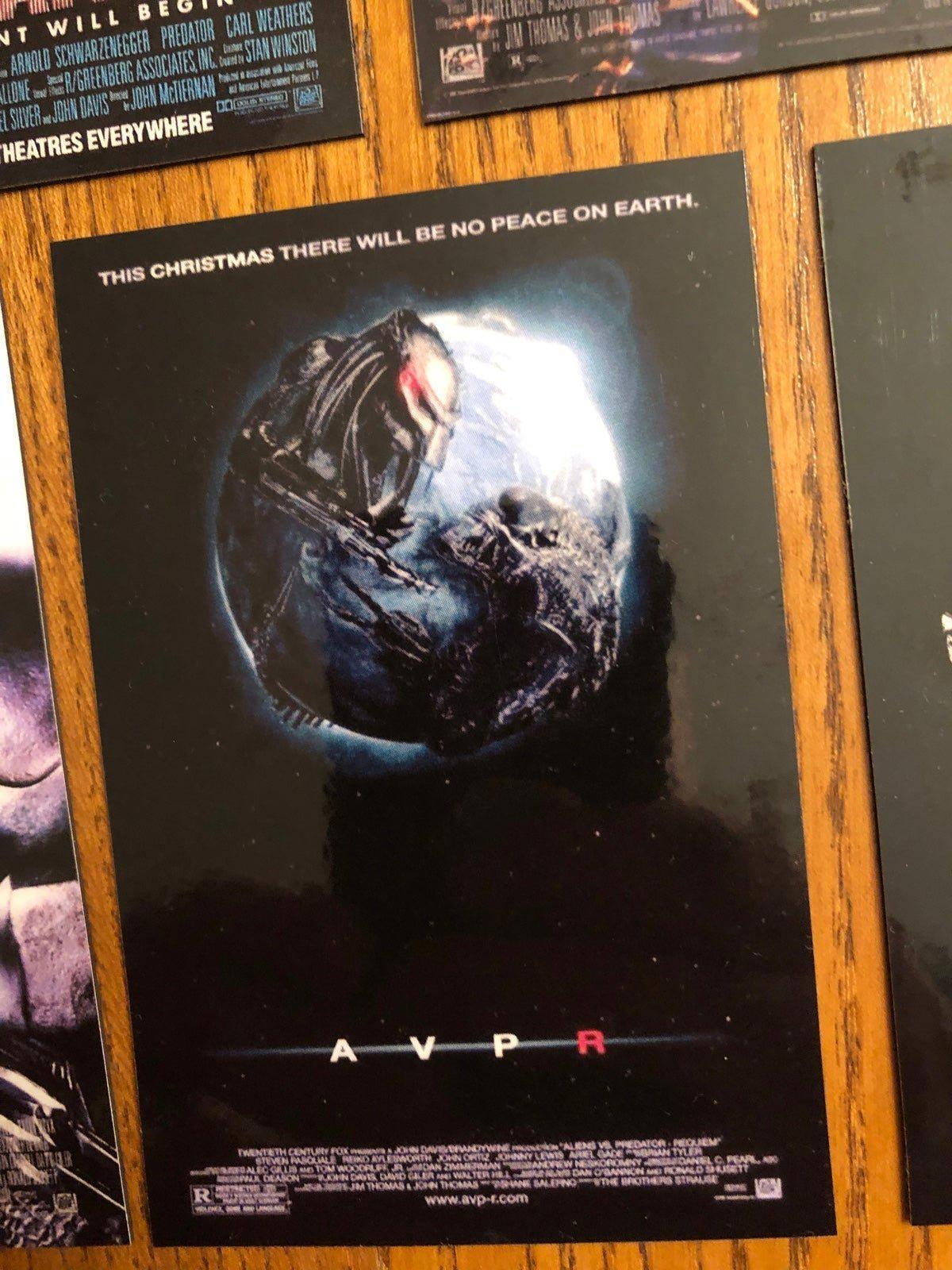 Predator fridge magnets movie posters action suspense 80’s 90’s 2000’s alien