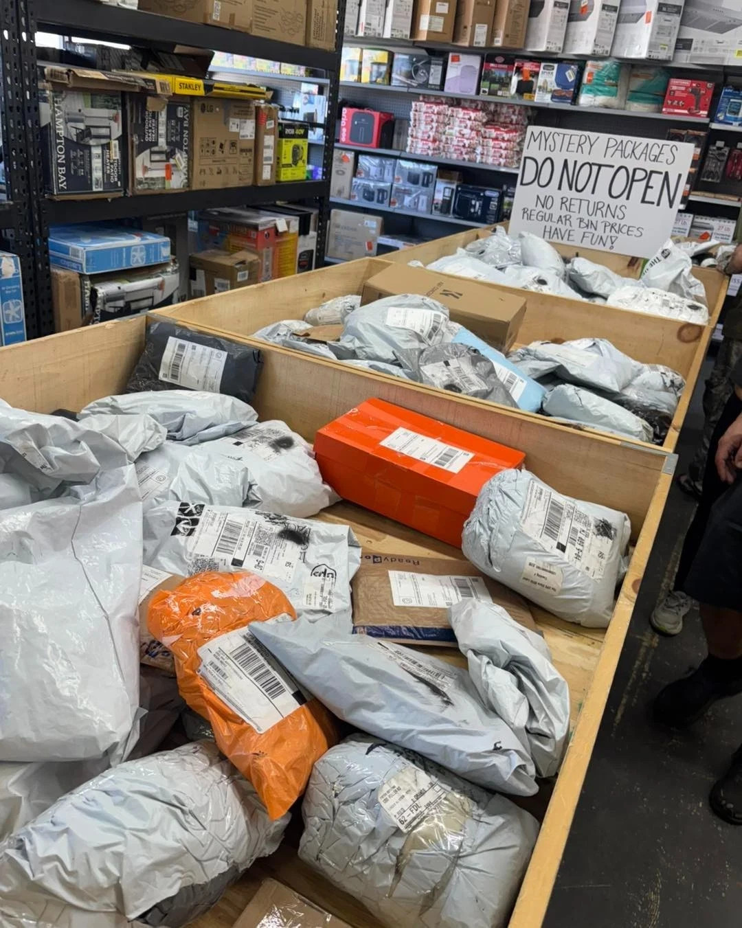 Majestic Brand New Large Liquidation Box and Mixed lots from Amazon Walmart