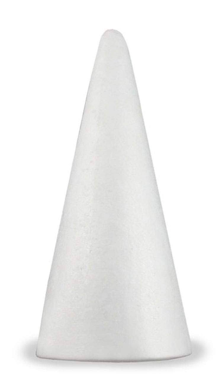 Foam Cone – 9.5 x 3.5 Inches – for Floral Arrangements, Centerpieces, and More