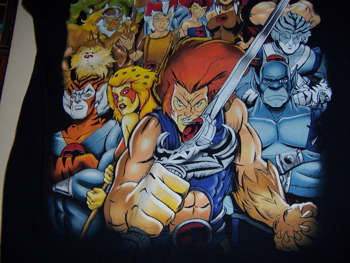 Thundercats Team and Villains XL T-Shirt – New Unworn – Tag Removed – One Owner