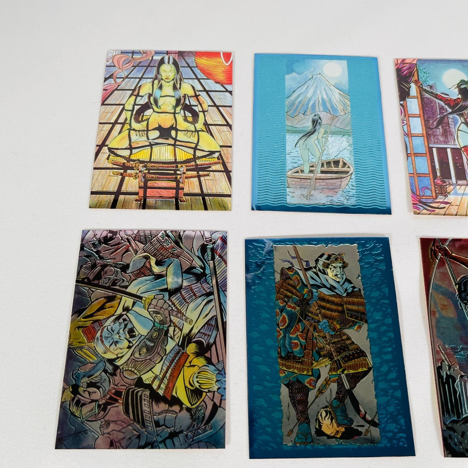 1995 Comic Images Shi All Chromium Complete 90 Trading Card Set Box