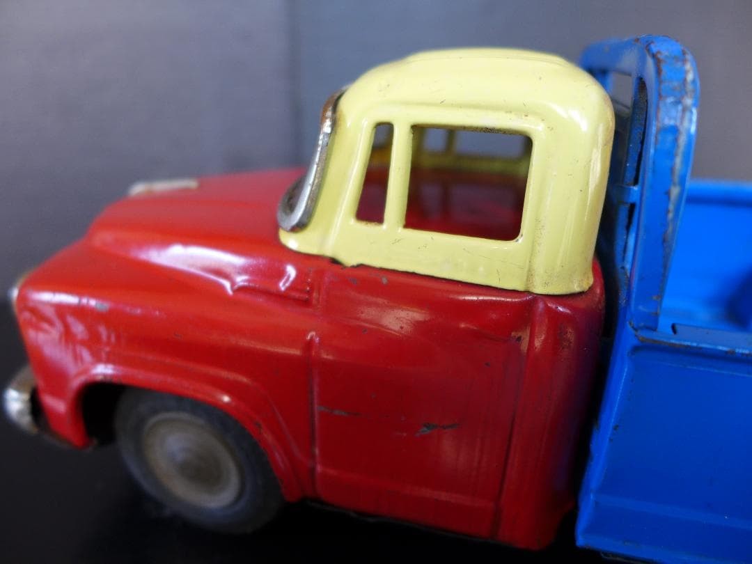 Period item Nissan Junior Truck Tin Car Yonezawa Toys Made in Japan Showa Retro