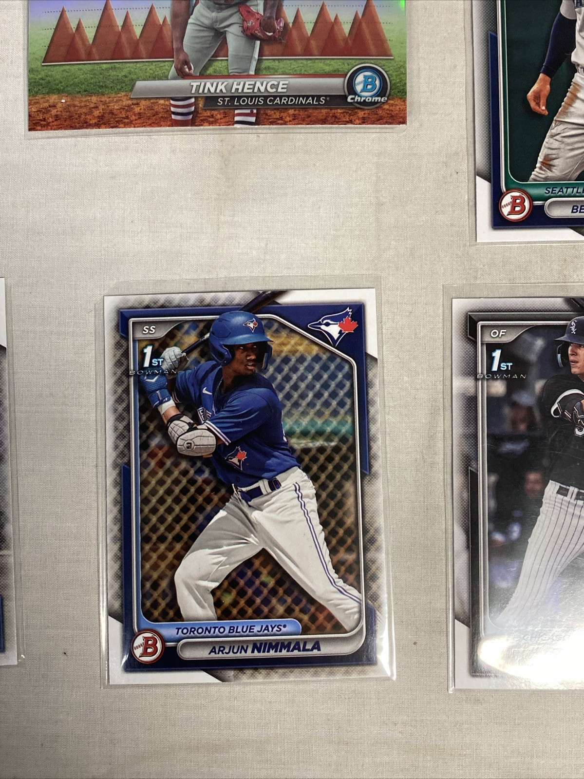 2024 1st Bowman Chrome + Mega Box & Paper Lot Of 28 Prospects
