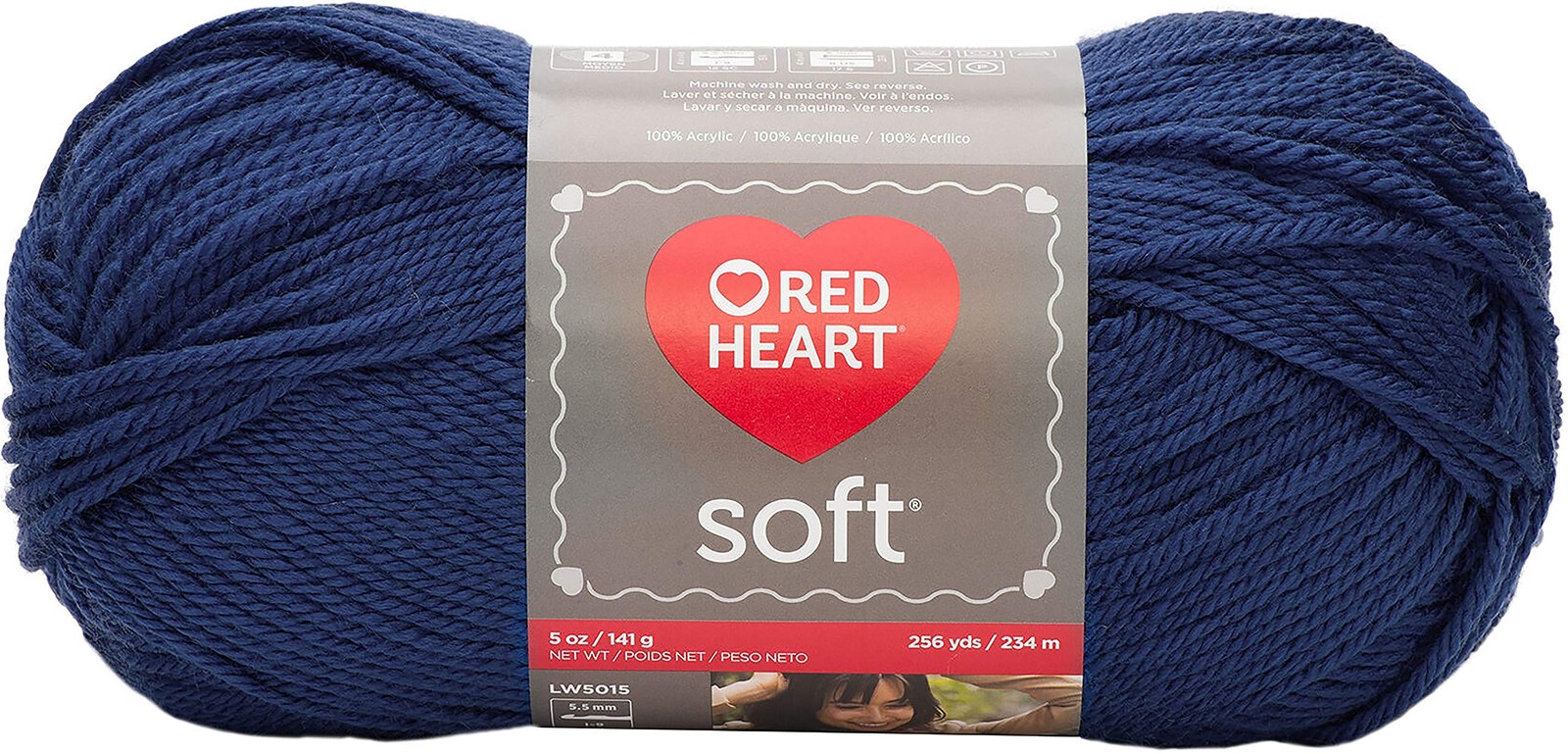 Red Heart Soft Yarn, Royal Blue – E728-9851