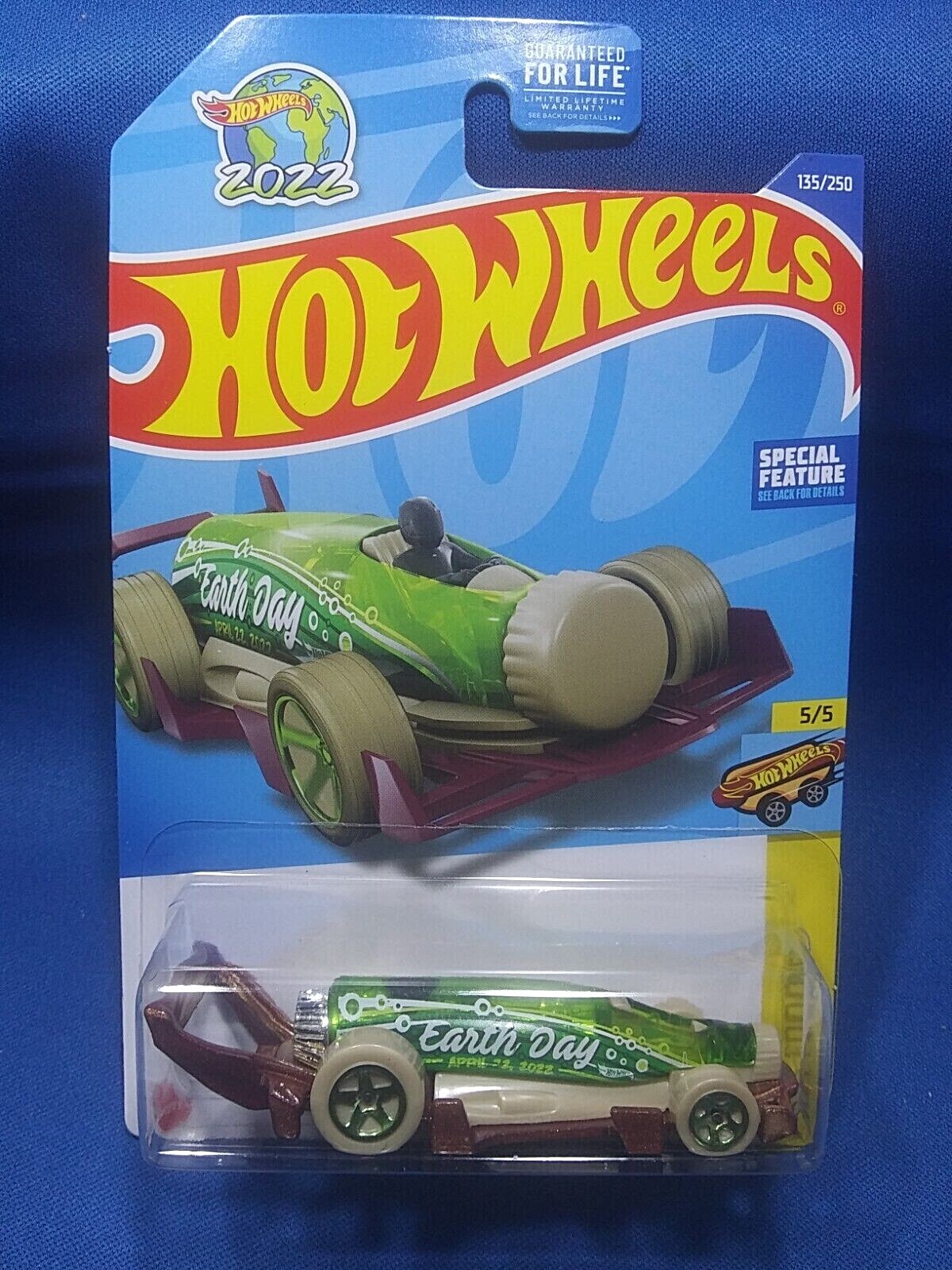 2022 Hot Wheels Carbonator Earth Day Fast Foodie #5/5 Green Diecast 1:64 Scale