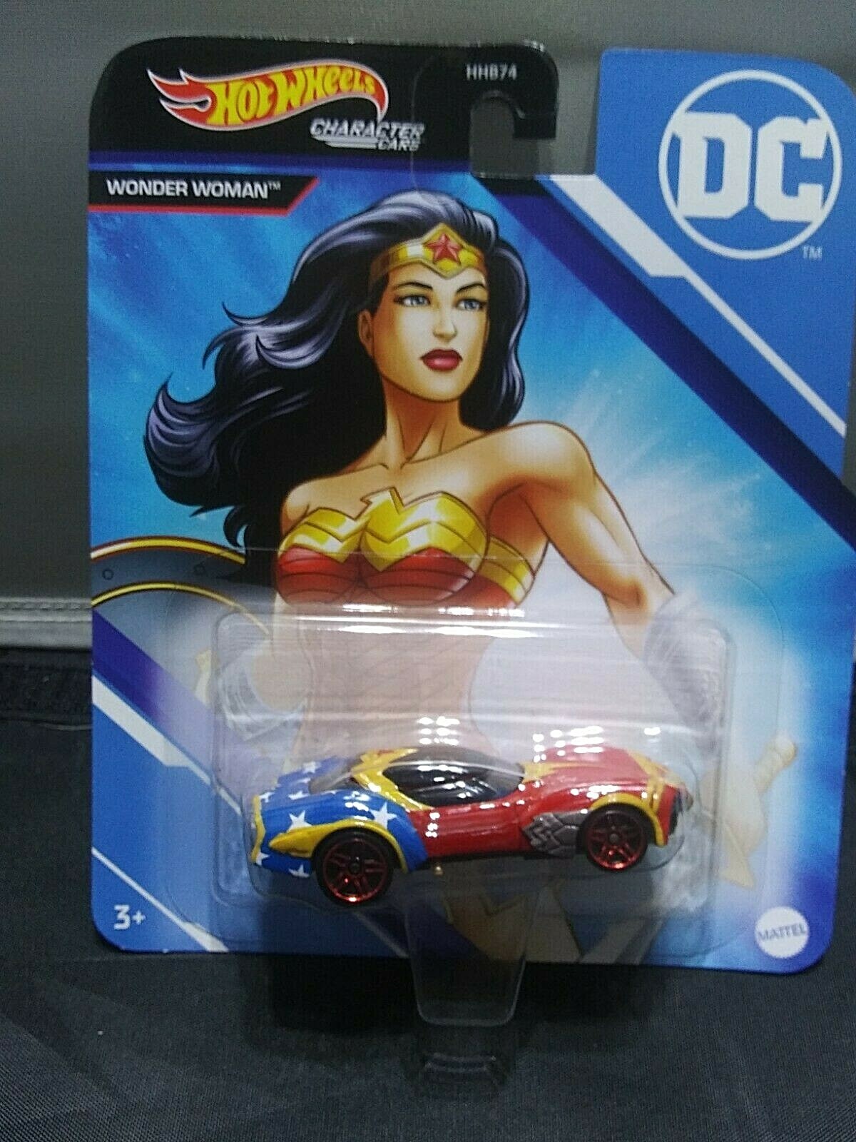 2022 HOT WHEELS DC COMICS WONDER WOMAN CHARACTER CAR 1:64 SCALE AGES 3 & UP NEW