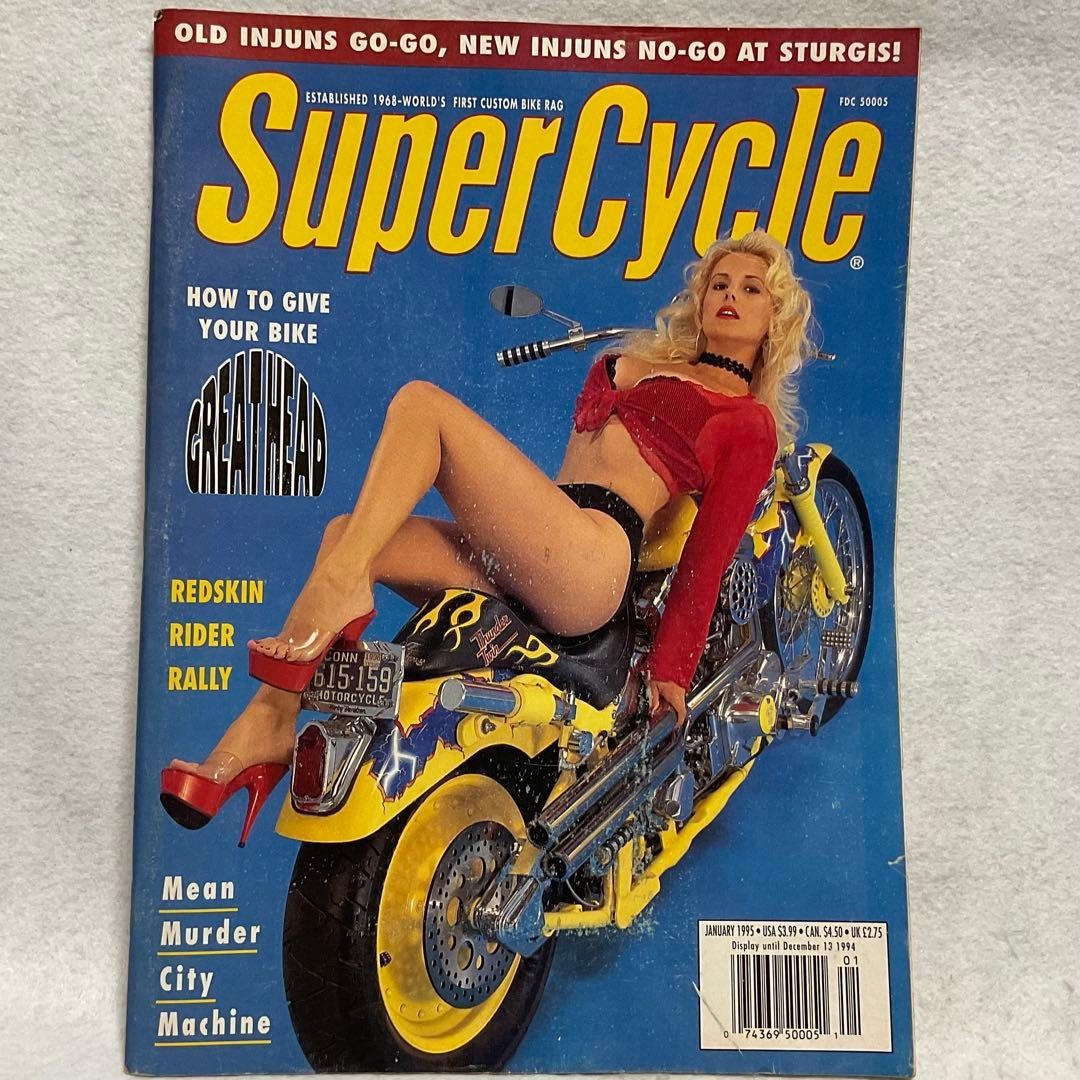 [Super Rare] Overseas Motorcycle Magazine SuperCycle January 1995 Issue