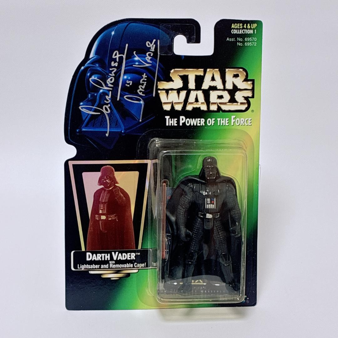 Darth Vader Fig David Prowse Autographed POTF2 3.75″ Action Figure
