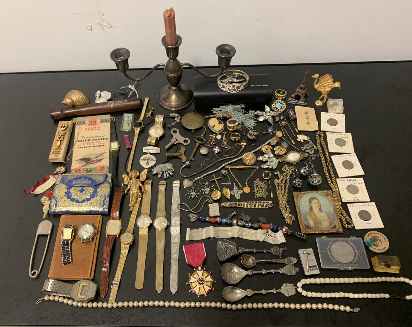 2 pounds “Junk Drawer lot” – Old to new items – Bulk mix – See Description