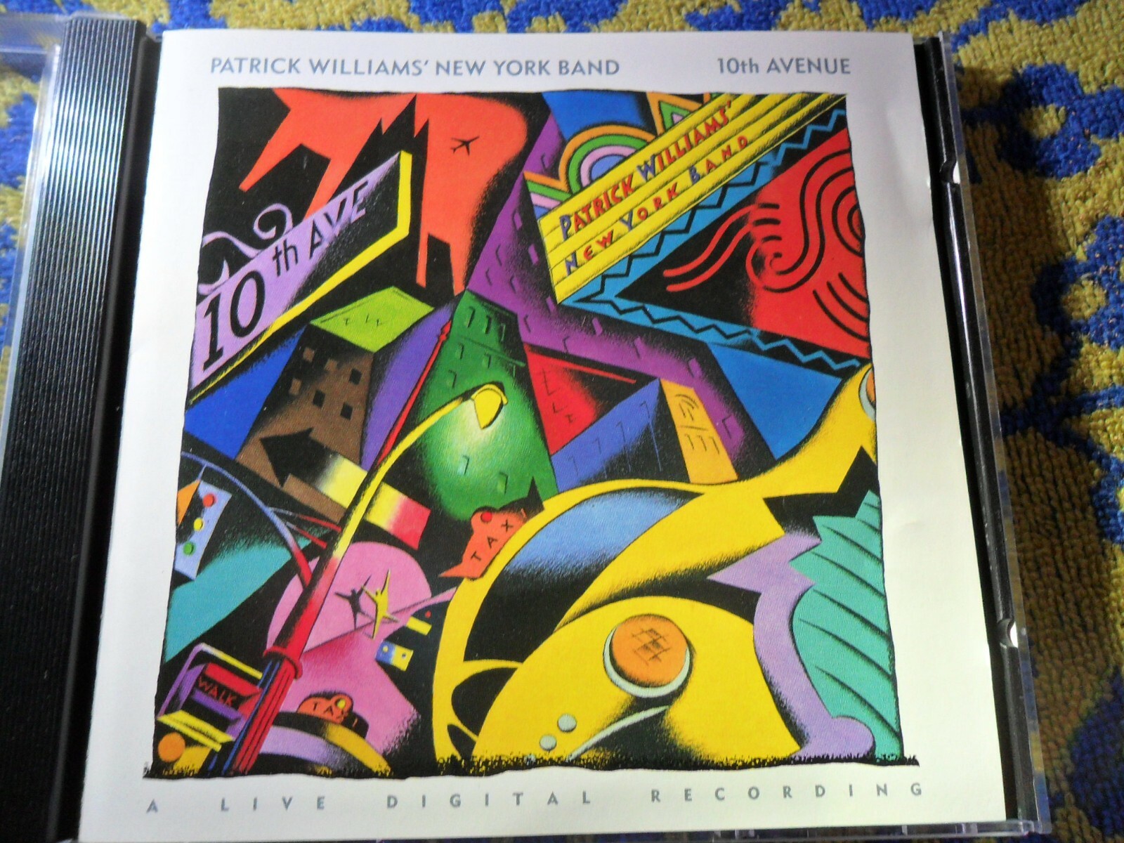 PATRICK WILLIAMS NEW YORK BAND 10TH AVENUE 1987 CD Phil Ramone – VERY GOOD