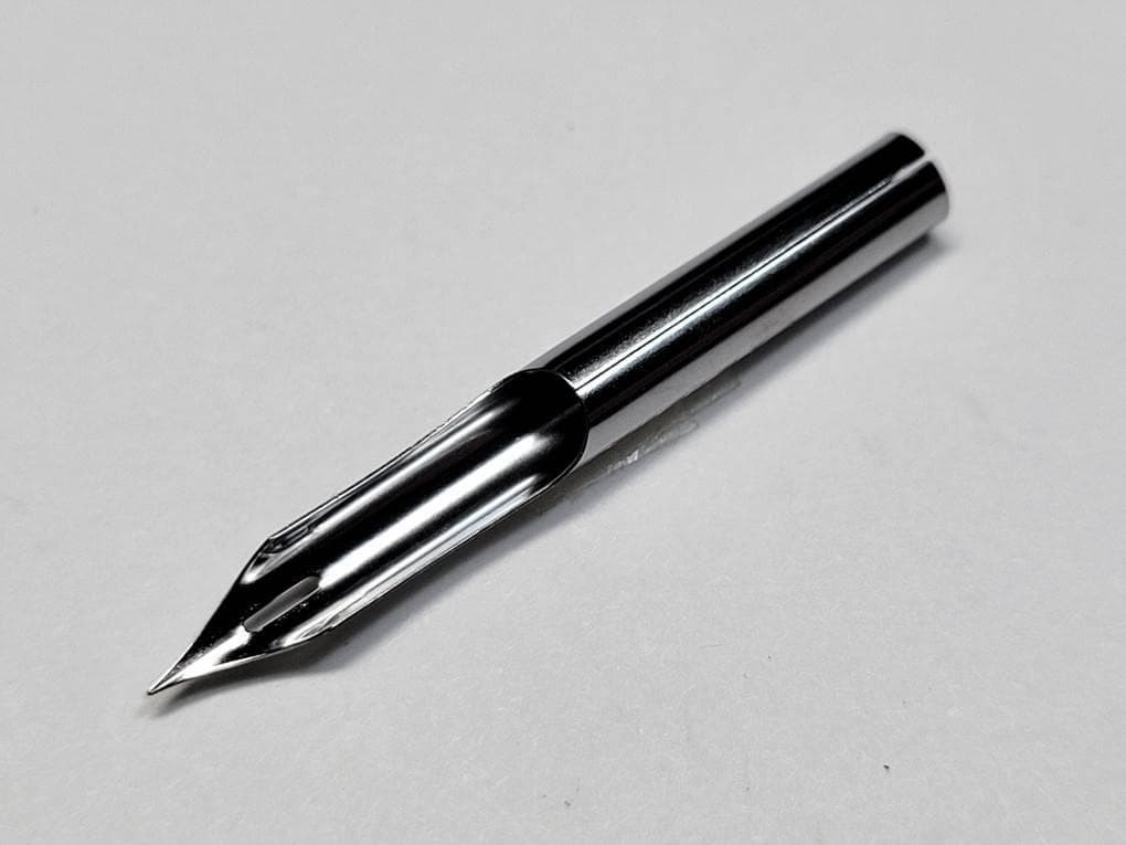1.Replacement pen nibs [Nikko Maru Pen No. 659] Chrome, set of 10, zipper bag
