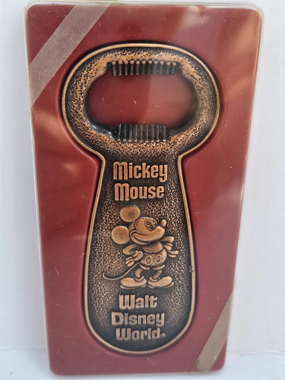 NIB Mickey Mouse Bottle Opener Walt Disney World 1990–2000 Collectible Souvenir