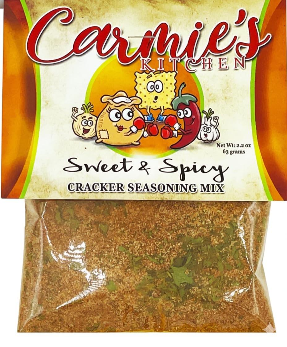 Carmie’s Kitchen Sweet Spicy Cracker Seasoning Mix Spice Blend Multicolor 5 cups