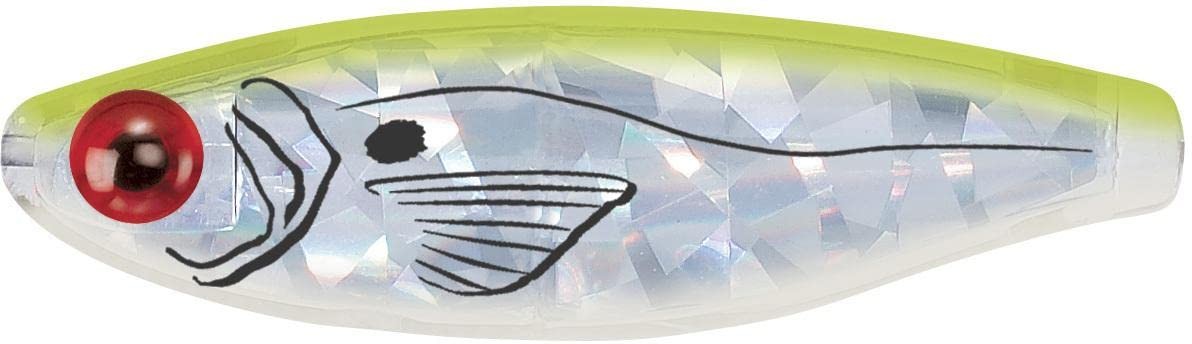 MirrOLure S25MR-CFPR S3 Catch 5 Suspend Chat Bk/PRL/Silver 3.5in 3/4oz