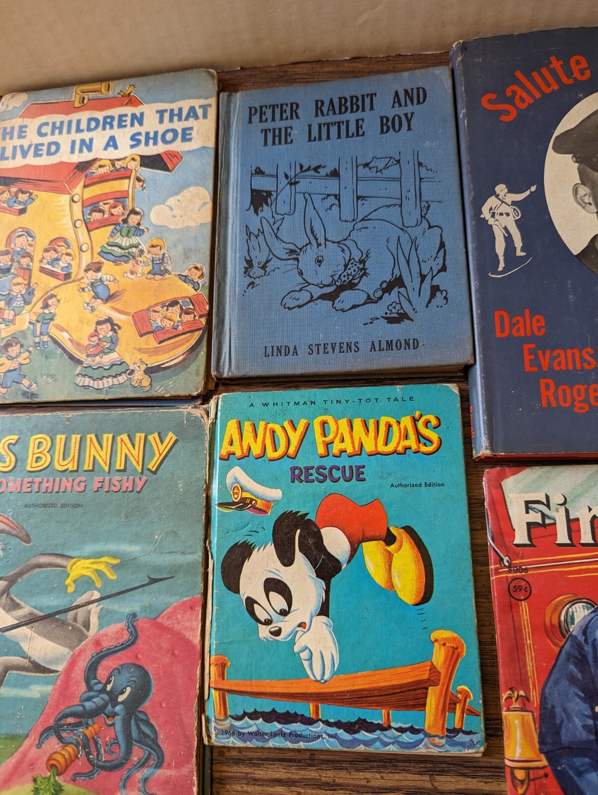 Vintage Lot of 10 Children’s Books 1930s-1960s