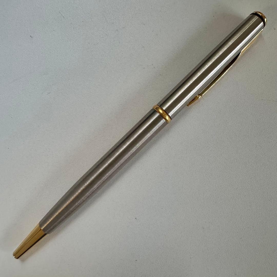 Discontinued PARKER Insignia Ballpoint Pen Stainless Steel Gold